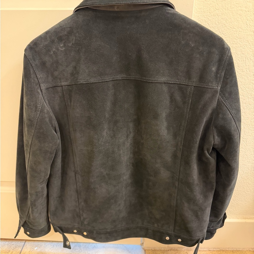 Quince Black Suede Jacket - Picture 2 of 2